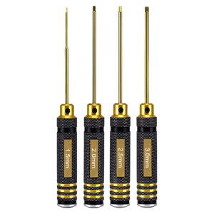relayinert 4x Screwdriver Hex Wrench Tools Kit Set Precision Screwdriver Set Screwdriver Bit Set Wrench Set