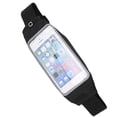 thumbnail image 3 of Phone Touch Screen Waist Bag, Easy To Carry Waterproof Touch Screen Phone Waist Bag Reflective Strip Design  For Friends For Outdoor For Sports Black,Fluorescent Green,Blue, 3 of 8