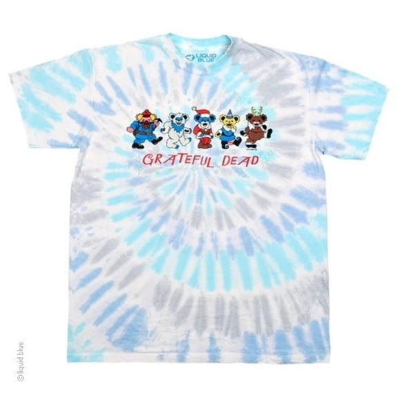 Grateful Dead Dead Nose Reinbears Tie Dye T-Shirt SALE