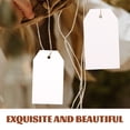 thumbnail image 4 of EeaseCA 200pcs Blank Paper Tag Diy Use Hanging Printable And Paintable Blank Hanging Label, 4 of 8