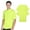 Safety Yellow 2 Pcs, variant on High Visibility Short Sleeve Workwear Tee, 100% Polyester Hi Vis Men's Zone Performance T-Shirt (Safety Yellow 2 Pack, L)