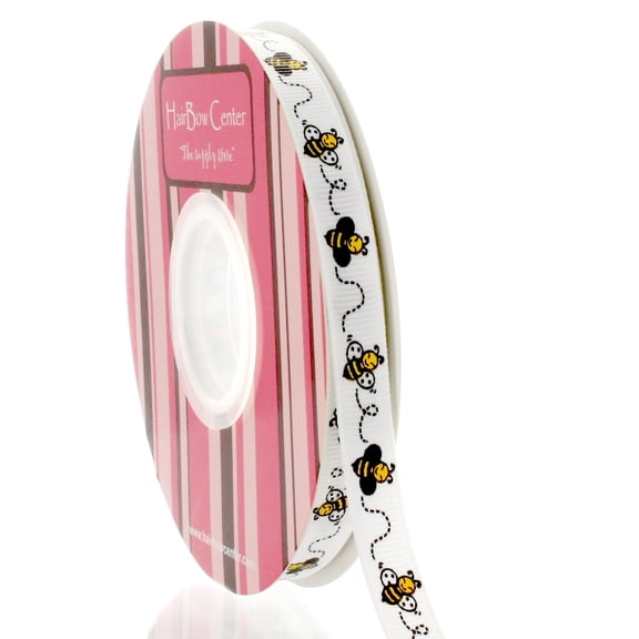 3/8" Bumblebee Grosgrain Ribbon 100 Yards