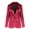 Hot Pink, variant on Women's Long Sleeve Velvet Blazer Notched Lapel Solid Color Elegant Suit Jackets Wear To Evening Party Dinner Trendy