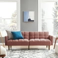 thumbnail image 3 of Mopio Aaron Futon Sofa Bed Old Rosa, 3 of 8