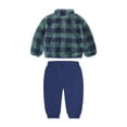 thumbnail image 2 of Wonderluxe Baby Boys' Teddy Fleece Pullover and Jogger Pants Set, 2-Piece, Sizes 0/3M-24M, 2 of 12