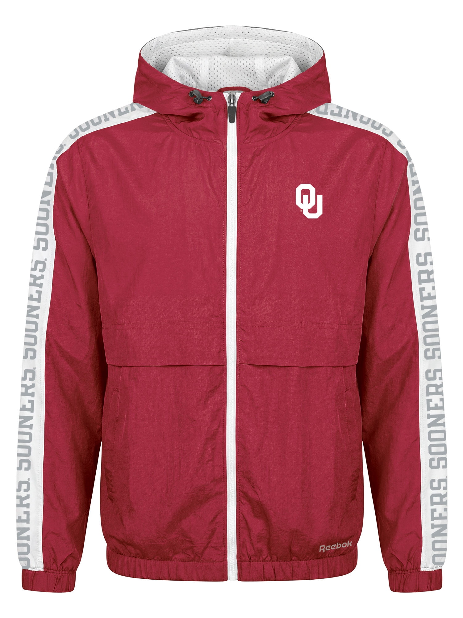 Oklahoma Sooners Reebok Womens Colorblocked Full Zip Jacket