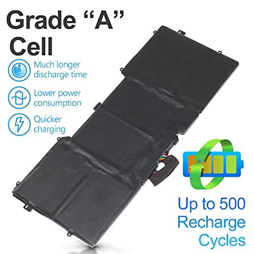 Nuevo Reemplazo de Batería Incorporada 7.4V 47wh Y9n00 para Dell XPS 12 9Q33 -L221X 13 9333 Ultrabook 13 XPS13 13-L321X 13-L322X XPS L321X L322X Serie C4K9V 3H76R 489XN PKH18 6-Celdas Alto Rendimiento