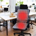 thumbnail image 2 of The 40x90cm Heated Soft Cushion Comes In Three Colors With 9 Temperature Settings And An Automatic Power Off Timer Toddler Stationary Bike Arm Bars for Working Out Desk Exercise Outdoor Elliptical, 2 of 6