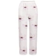 thumbnail image 4 of Sentuca Cotton Linen Lounge Pants with Pockets for Women Casual Summer Loose Fitted Long Trousers, 4 of 5