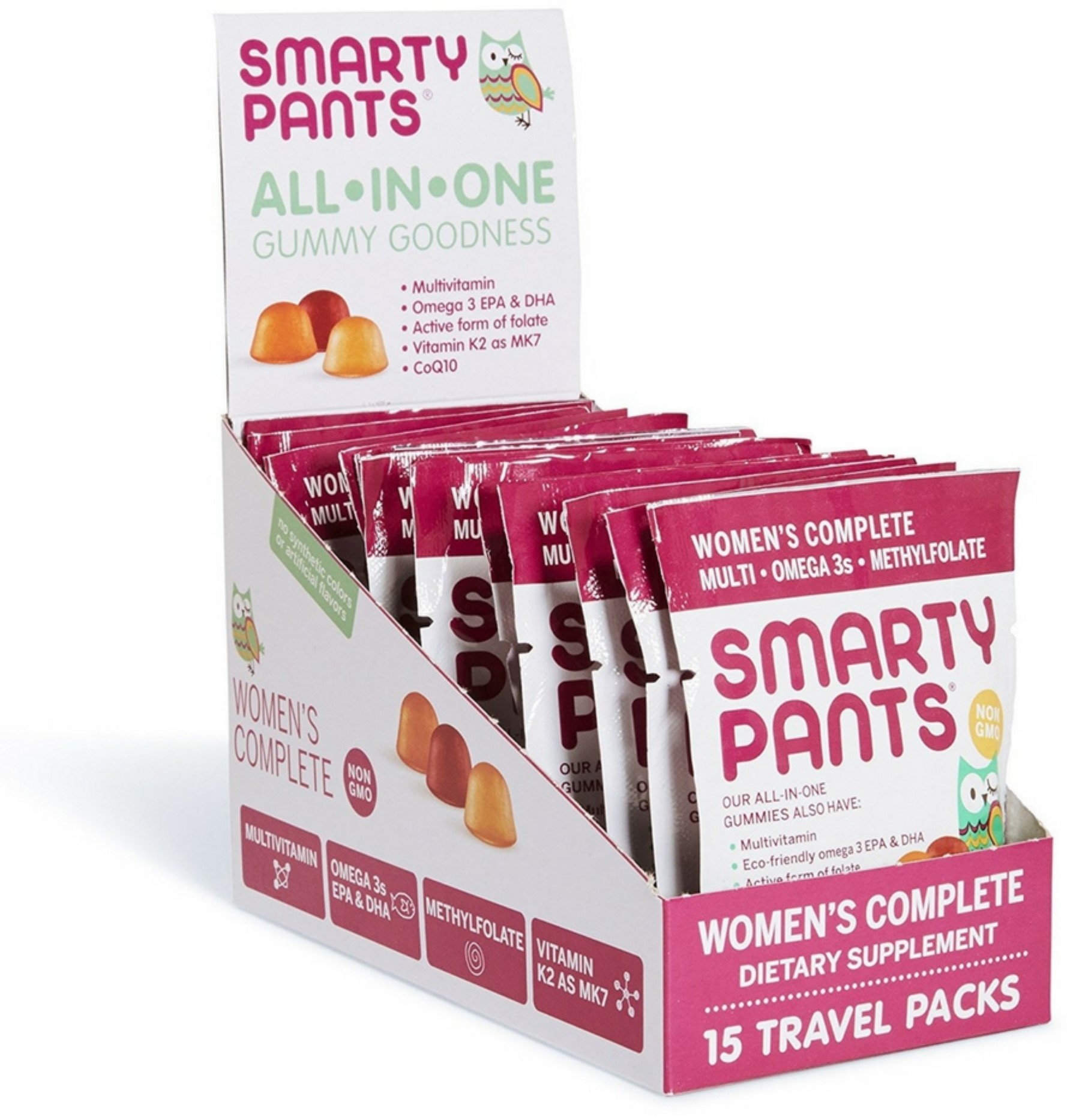 SmartyPants Women's Complete Gummy Vitamins (15 Day Supply) 1 15 Each