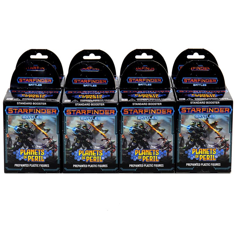 配信者スタートセット Starfinder Battles: Planets of Peril 8 ct. Brick - 32 Miniatures