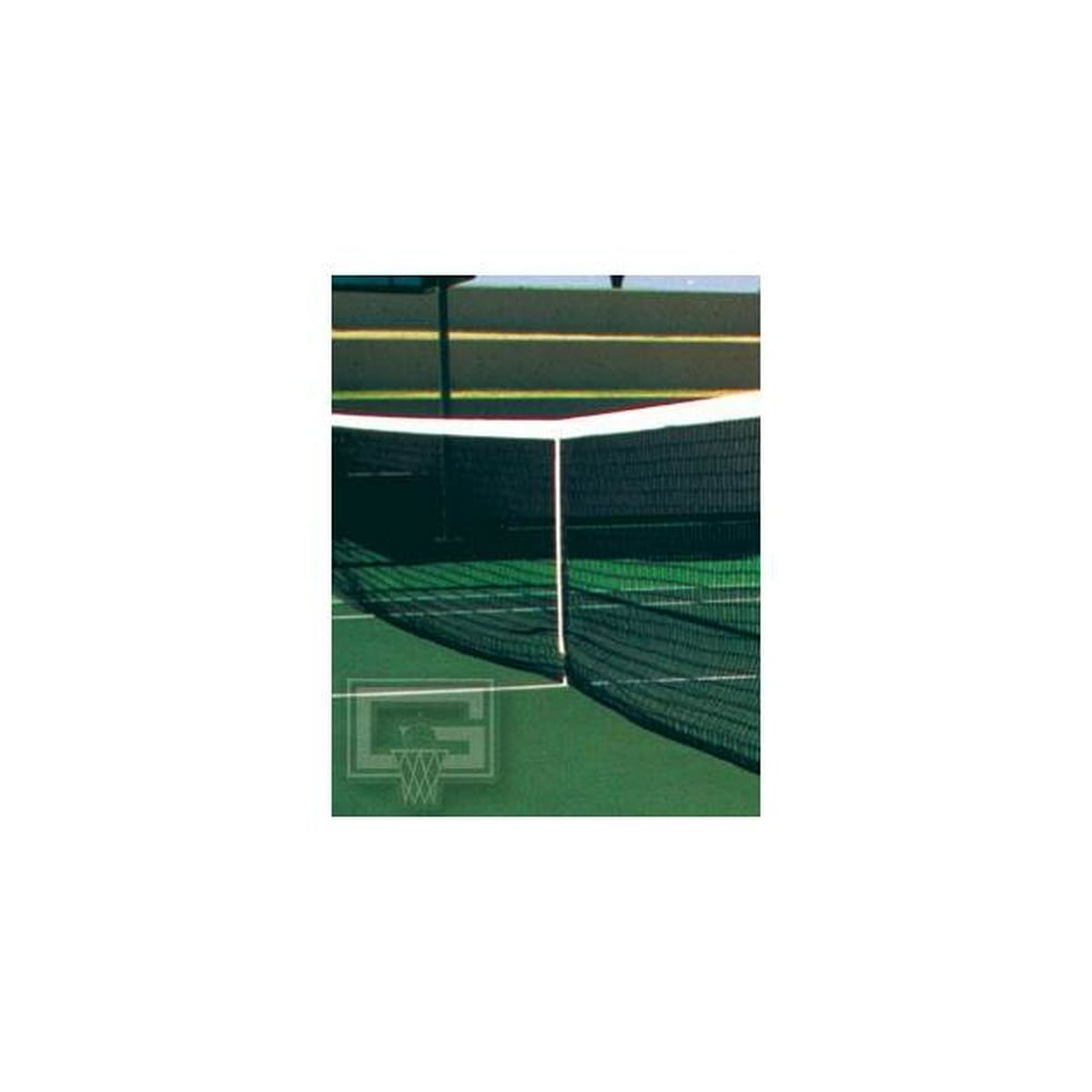 Nylon Tennis Net Center Strap in White