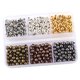 thumbnail image 1 of 200x de Metal engarzadas, de tope para fabricación de joyería, , collar, pendientes, suministros para, 1 of 7