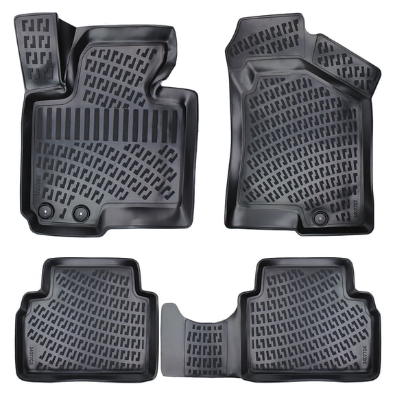 All Weather Floor Mats Compatible with Kia Sportage 2011-2016