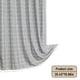 thumbnail image 2 of Cortina de ducha bohemia, gris, 2 of 7