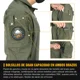 thumbnail image 5 of Camiseta Táctico Militar Para Hombre Con Coderas Combate, 5 of 8