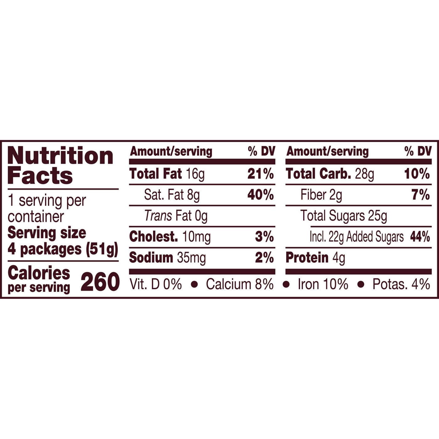Hershey's Milk Chocolate With Almonds Snack Size, 1.8 oz - 4 ct