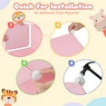 thumbnail image 6 of Infans 8-Cube Kids Wardrobe Baby Dresser Bedroom Armoire Clothes Hanging Closet w/Doors, 6 of 7