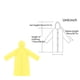 thumbnail image 3 of Pack Impermeables Reutilizables Ponchos de Lluvia EVA Impermeable Impermeable Equipo de Lluvia para Hombres y Mujeres, 3 of 6