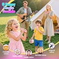 thumbnail image 4 of Máquina de karaoke Delighkidz Mini Unicorn con 2 micrófonos inalámbricos, 4 of 8
