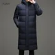 thumbnail image 4 of Chaqueta larga de plumón con gorro extraíble para hombre, chaqueta de invierno de marca 2024, chaqueta de invierno para hombre, chaqueta cortavientos para hombre, saco informal para hombre, abrigos pa, 4 of 5