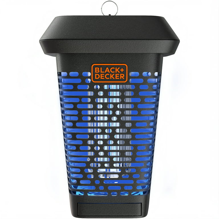 BLACK+DECKER Bug Zapper, Electric UV Insect Catcher & Killer  for Flies, Mosquitoes, Gnats & Other Small to Large Flying Pests, 1 Acre  Outdoor Coverage & Bug Zapper Electric Lantern with