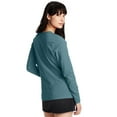 thumbnail image 3 of Hanes Women's Long Sleeve Cotton T-Shirt, Sizes XS-5X, 3 of 6