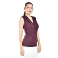 thumbnail image 2 of Blusa escote cruzado Roman Fashion /Juvenil, 10284 (Vino) vino M, 2 of 4