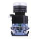 thumbnail image 2 of 11 Ui 660V 10A Botón Interruptor Pulsador Momentáneo 1NO 1NC rojo, 2 of 8