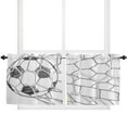 thumbnail image 6 of Soccer Football Net Sketch Curtain For Living Room Kids Bedroom Kitchen Window Curtains Home Interior Drapes, 6 of 7