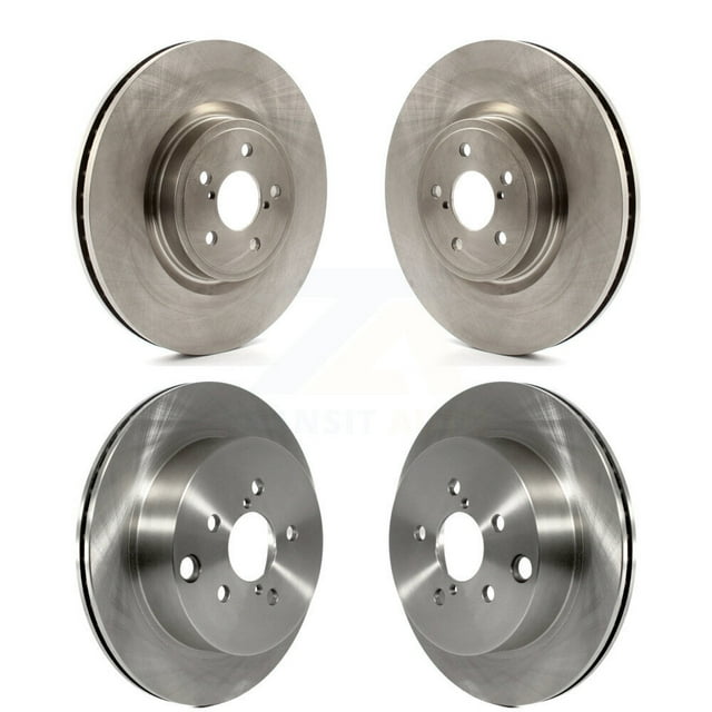 CMX Front Rear Disc Brake Rotors Kit for Car 2014-2018 Subaru Forester 2.0L K8-101412