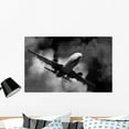 thumbnail image 1 of Airplane Wall Mural by Wallmonkeys Peel and Stick Graphic (36 in W x 23 in H) WM180184, 1 of 4