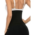thumbnail image 5 of Women Waist Trimmer Sauna Sweat Belt Waist Cincher Waist Trainer Corset Slimming TaLELINTA Sweat Workout Shaper, Sauna Belt Shapewear Girdle Fat Burner, Black Plus Size S-3XL, 5 of 8