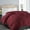 Burgundy, variant on Twin XL Down Alternative Comforter - Quilted Duvet Insert for All Seasons, Soft Lightweight with Corner Tabs, Summer Winter Warm Bedding, Pink 68×92 Inches
