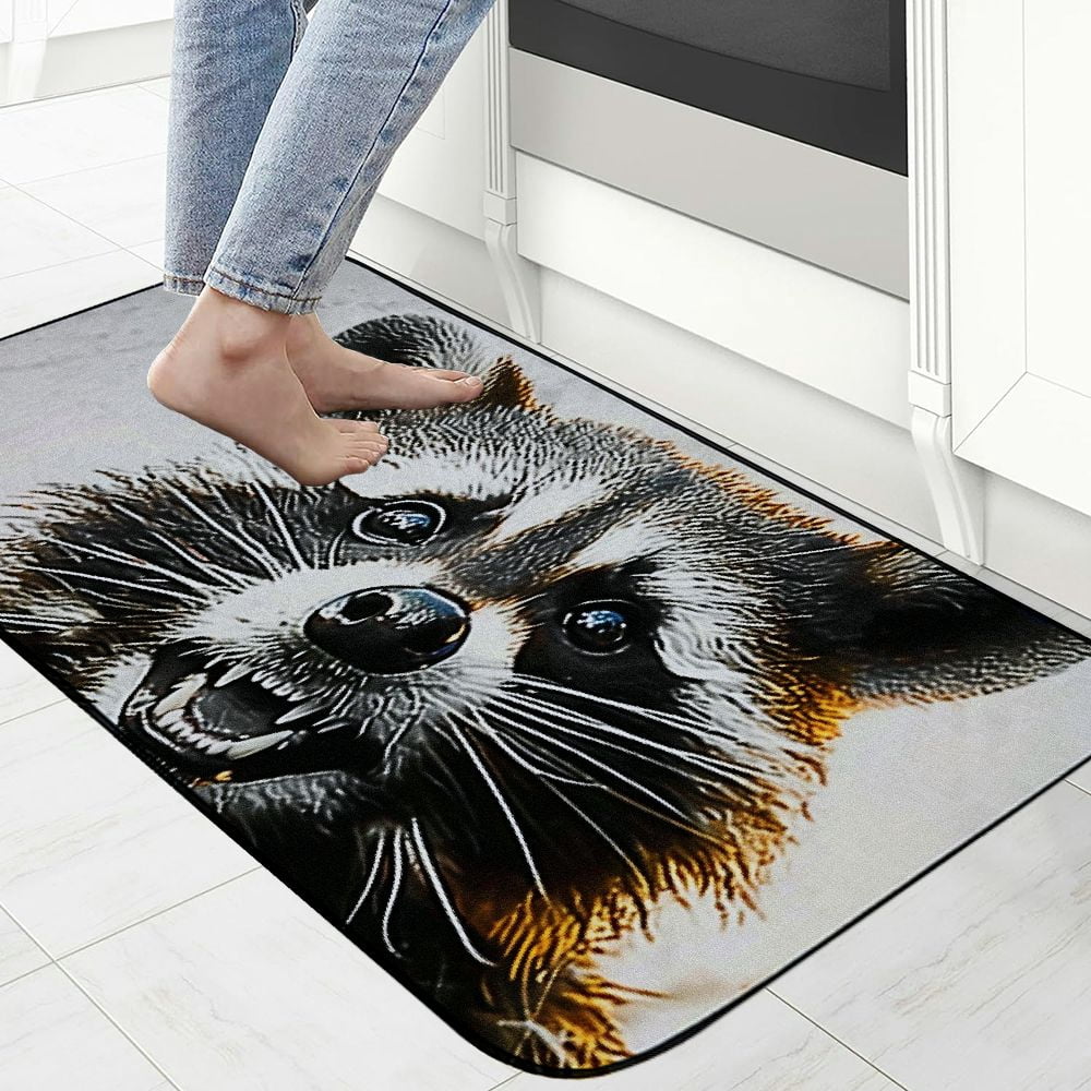 Heduofu Welcome Mat, Decorative Door Mat, Door Mat with Non-Slip Rubber Backing, Easy Cleaning, Traps Dirt, Rug for Entry, Patio, Garage