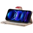 thumbnail image 4 of Funda cartera GANGXUN para Xiaomi Poco X5 Pro , cuero PU con tarjetero, cremallera, correa de mano, soporte y protección 1187°, 4 of 6