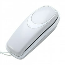 GJX Corded Landline Phone, Wall or Desk Mountable with Basic Functionality Quick Redial Quiet Need Battery