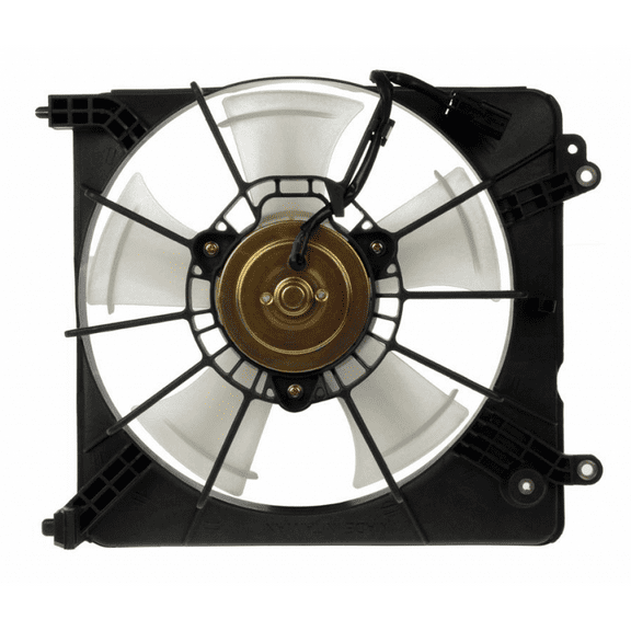 For Honda Fit Radiator A/C Cooling Fan Assembly 2009 10 11 12 2013 Replacement For HO3115150 | 19015-RB0-004