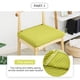 thumbnail image 5 of Funda elástica para silla de restaurante, funda de terciopelo para asiento de silla de comedor, funda para cojín de asiento de silla de comedor, 5 of 7