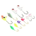 thumbnail image 3 of Ice Fishing Jigs Set, Wide Application Ice Fishing Hooks Set Durable  For Bass, 3 of 8