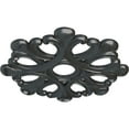 thumbnail image 3 of Ekena Millwork 20 7/8"OD x 3 5/8"ID x 1"P Angel Ceiling Medallion (Fits Canopies up to 4 3/8"), Hand-Painted Pewter, 3 of 7