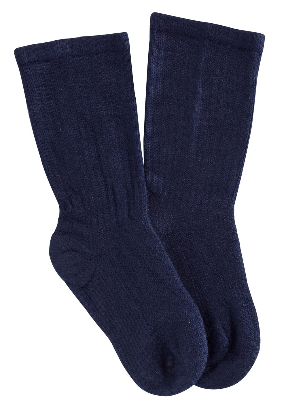 Graduated Compression Diabetic Crew Sock, Navy Blue, XLarge