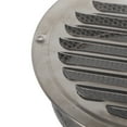 thumbnail image 4 of Évent d'Air Rond, Grille de Ventilation en Acier Inoxydable avec Extracteur Externe pour Salle de Bain Bureau Maison, 4 of 8