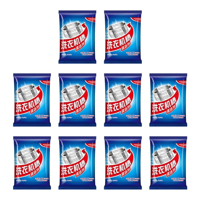 1/10 Bags Washing Machine Cleaner For Drum/front Loading Washing Machine / Fully Automatic