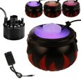 thumbnail image 1 of Halloween Mist Maker Fogger Water Fountain Fog Machine Color Changing Party Prop Halloween Smoke Machine Lighting Lights Effect, 1 of 5