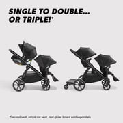 Baby Jogger City Select 2 Single-to-Double Modular Stroller, Eco Collection, Frosted Ivory