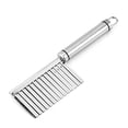 thumbnail image 2 of Ola patata rebanadora de acero inoxidable papas fritas picador con gancho fruta vegetal serrado peeler rebanado peeling gadgets Guardurnaity HA012656-00, 2 of 7