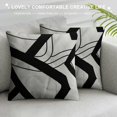 thumbnail image 3 of Nawypu  Modern Abstract Decorative Throw Pillow Cover Square Cushion Case for Home Couch Sofa, 3 of 5