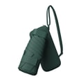thumbnail image 4 of Mini paraguas de viaje, paraguas de lluvia con fuerte protección solar y estuche para Verde oscuro, 4 of 9