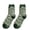 C, variant on Dyfzdhu Women Green Series Autumn Winter Socks Mid Tube Thickened Wool Socks Diamond Plaid Thermal Socks